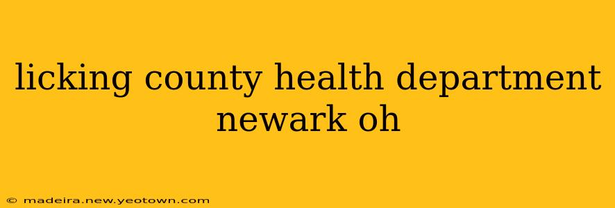 licking county health department newark oh