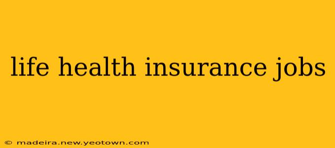 life health insurance jobs
