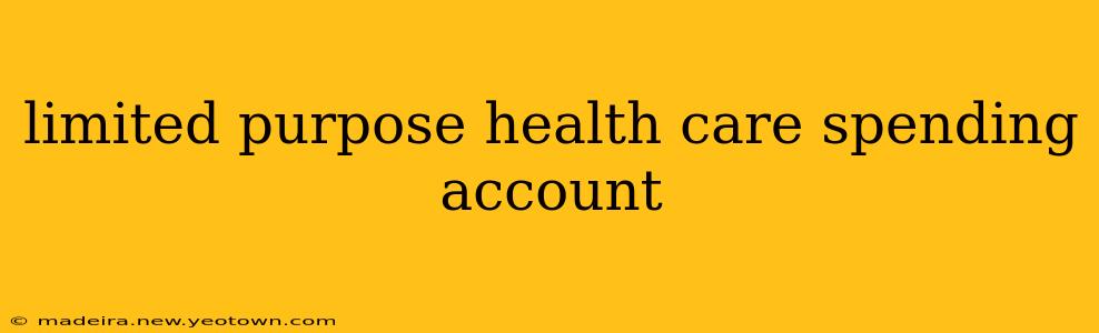 limited purpose health care spending account