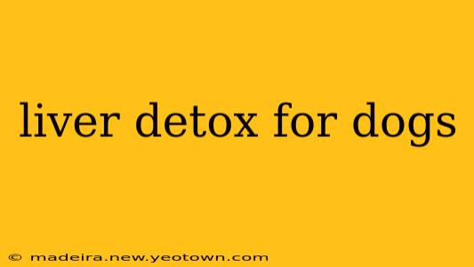 liver detox for dogs