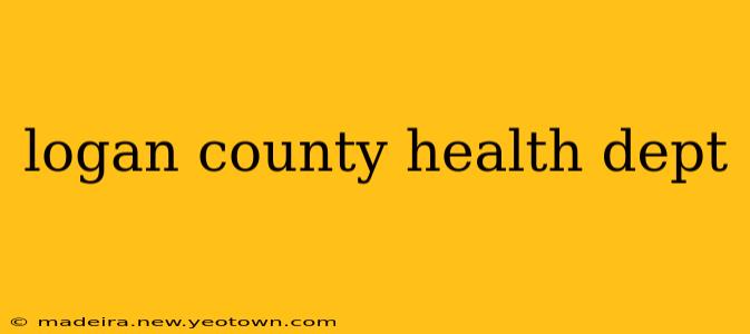 logan county health dept