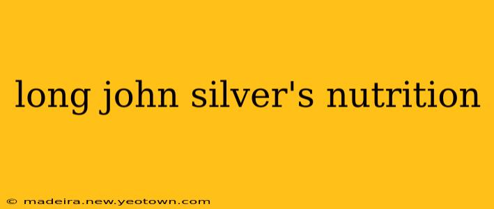long john silver's nutrition