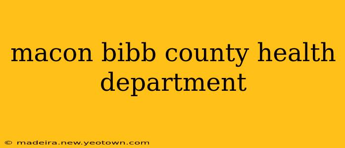 macon bibb county health department