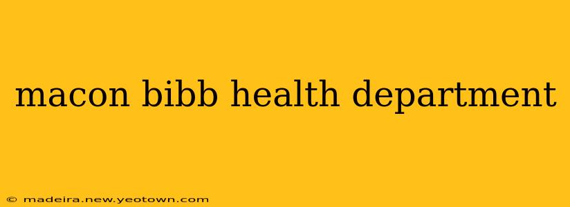 macon bibb health department