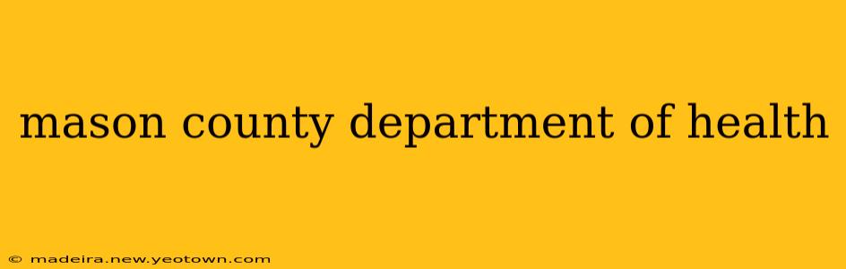mason county department of health