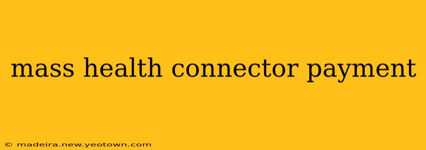 mass health connector payment