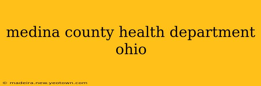 medina county health department ohio