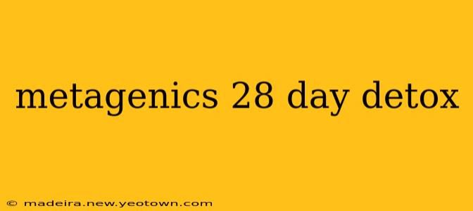 metagenics 28 day detox