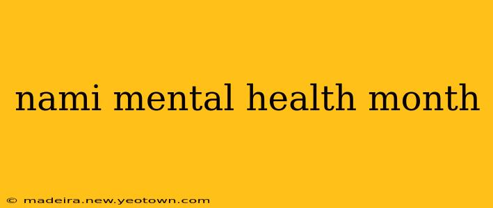 nami mental health month