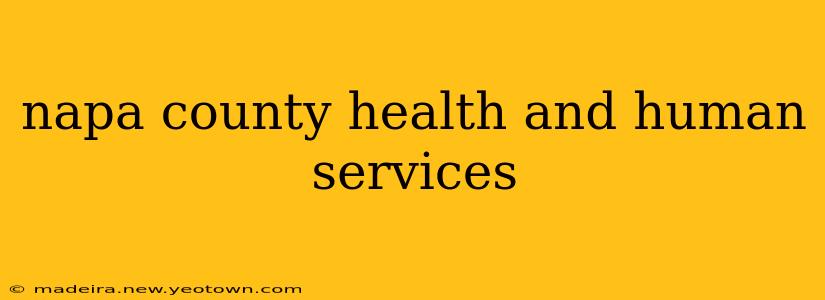 napa county health and human services