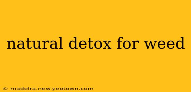 natural detox for weed