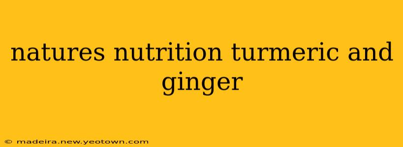 natures nutrition turmeric and ginger