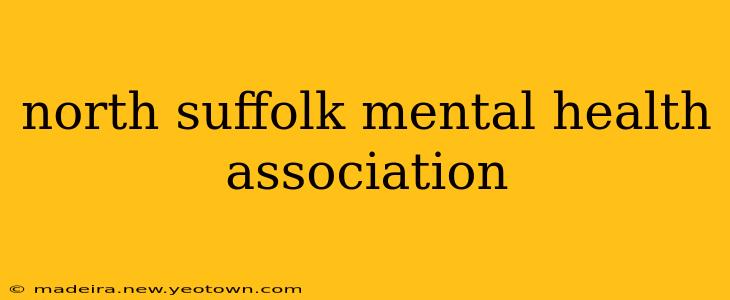 north suffolk mental health association