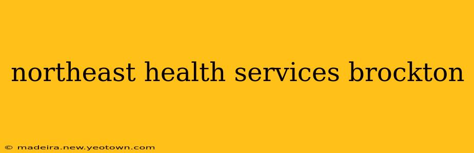 northeast health services brockton