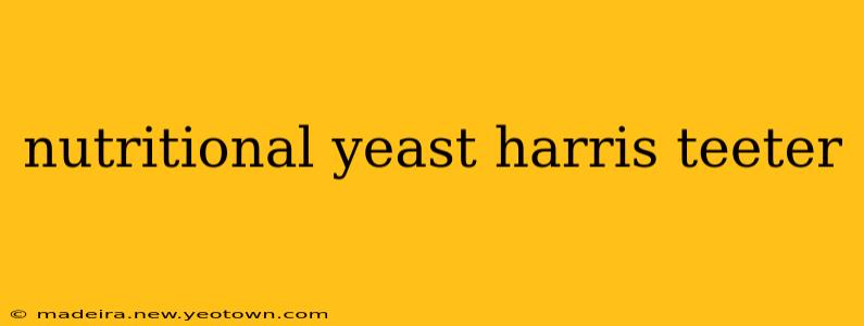 nutritional yeast harris teeter