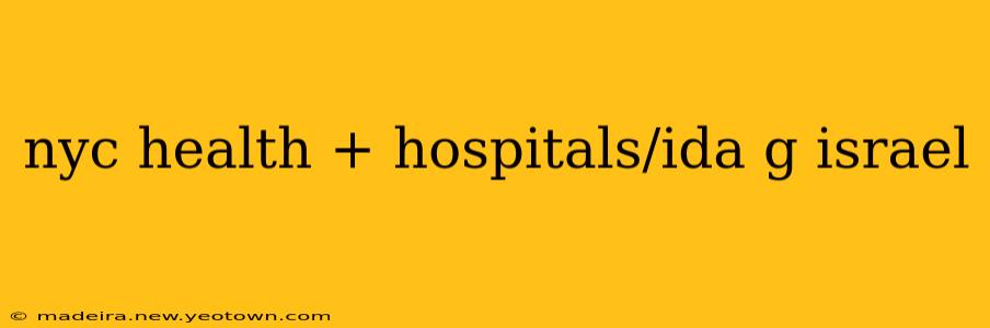 nyc health + hospitals/ida g israel