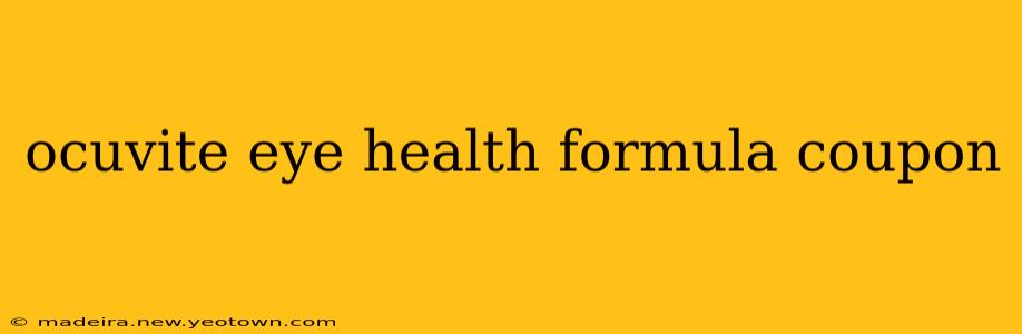 ocuvite eye health formula coupon
