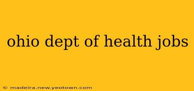 ohio dept of health jobs