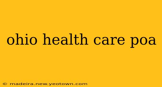 ohio health care poa