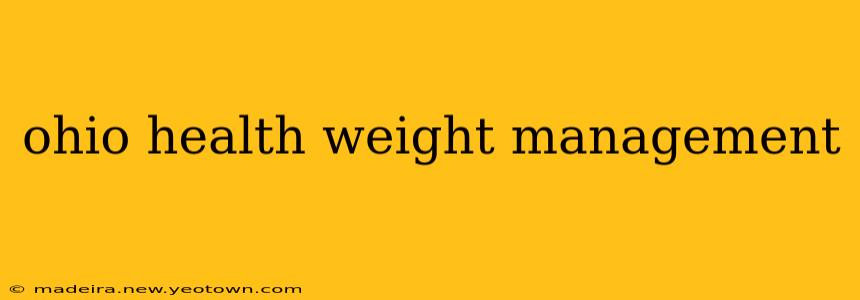 ohio health weight management