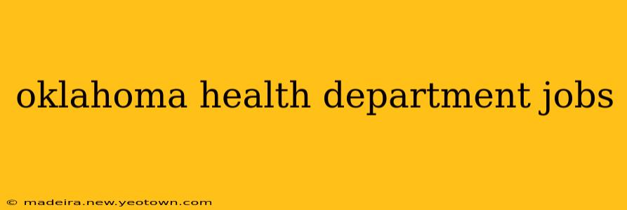 oklahoma health department jobs