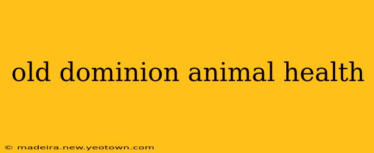 old dominion animal health