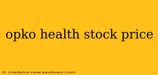 opko health stock price