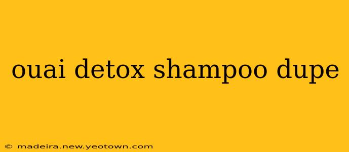 ouai detox shampoo dupe