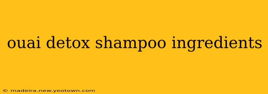 ouai detox shampoo ingredients