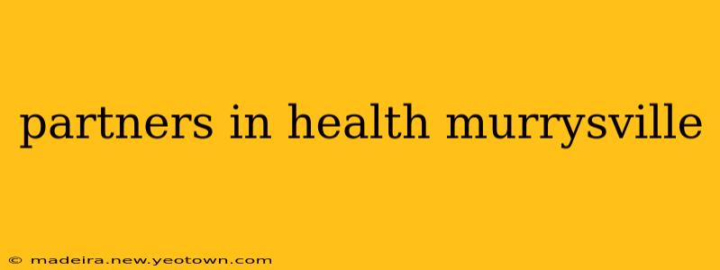 partners in health murrysville