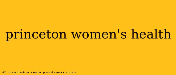 princeton women's health