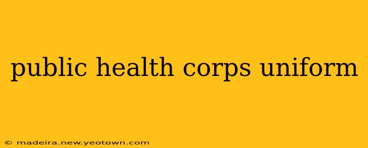 public health corps uniform