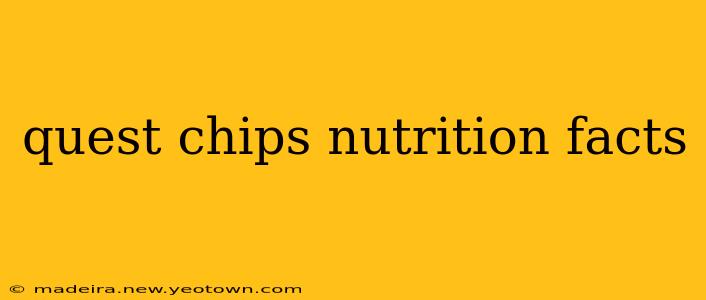 quest chips nutrition facts