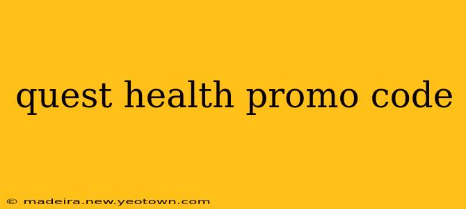 quest health promo code