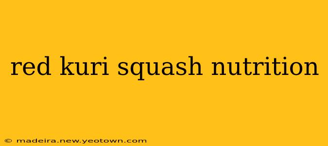 red kuri squash nutrition