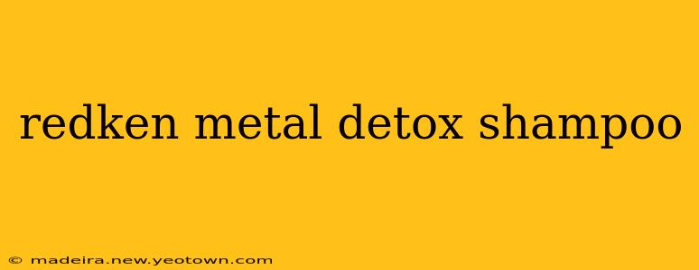 redken metal detox shampoo