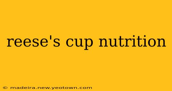 reese's cup nutrition
