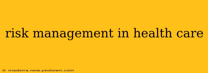 risk management in health care