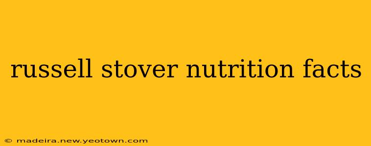 russell stover nutrition facts
