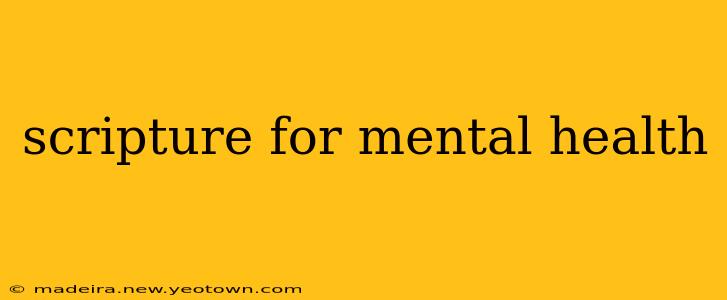 scripture for mental health