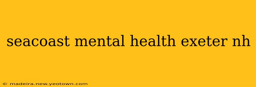 seacoast mental health exeter nh