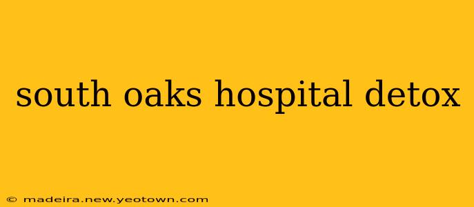 south oaks hospital detox