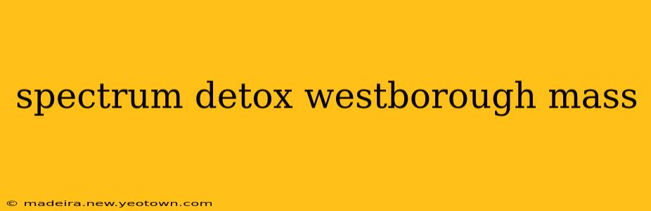 spectrum detox westborough mass
