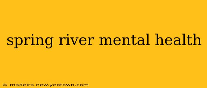 spring river mental health