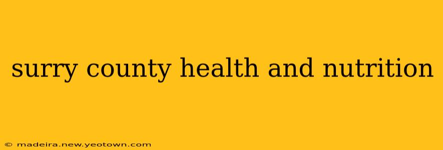 surry county health and nutrition
