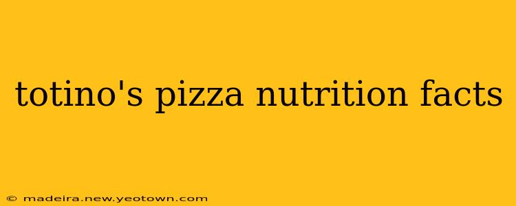 totino's pizza nutrition facts