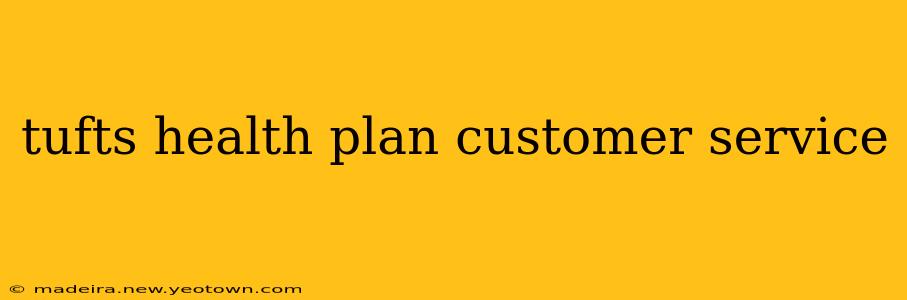 tufts health plan customer service