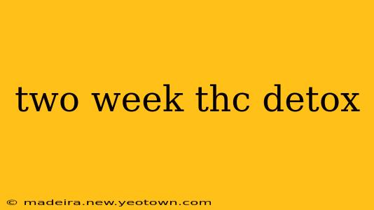 two week thc detox