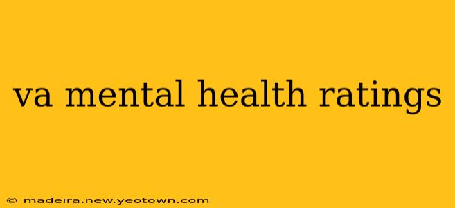 va mental health ratings