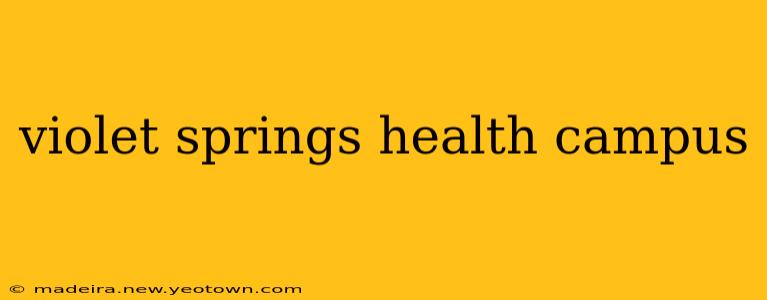 violet springs health campus